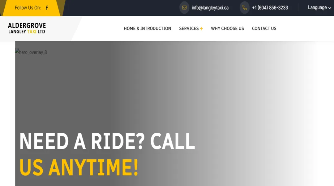 ALDERGROVE LANGLEY TAXI LTD