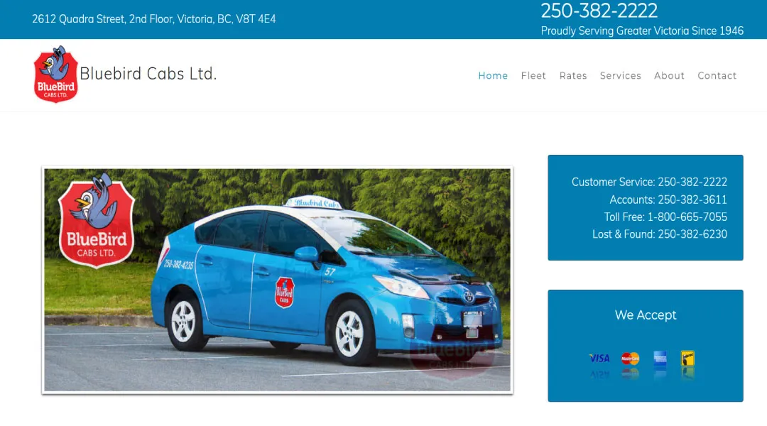 10 Reliable Taxi Companies in Kitimat for Everyday Transportation 9 Bluebird Cabs